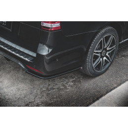 Maxton Design-Lames De Pare-Chocs Arrière Latérales V.2 Mercedes-Benz V-Class AMG-Line W447 Facelift 