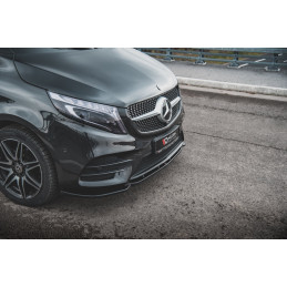 Maxton Design-Lame Du Pare-Chocs Avant V.1 Mercedes-Benz V-Class AMG-Line W447 Facelift 