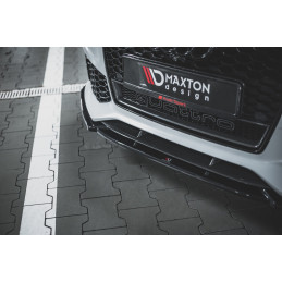 Maxton Design-Lame Du Pare-Chocs Avant V.4 Audi RS6 C7 