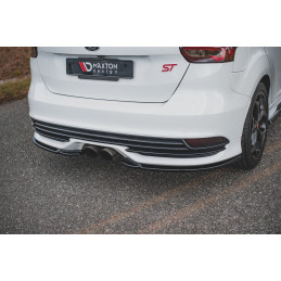 Maxton Design-Lames De Pare-Chocs Arrière Latérales V.2 Ford Focus ST Mk3 Facelift 