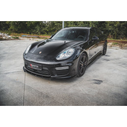 Maxton Design-Lame Du Pare-Chocs Avant V.2 Porsche Panamera Turbo 970 Facelift 