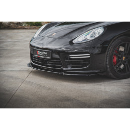 Maxton Design-Lame Du Pare-Chocs Avant V.1 Porsche Panamera Turbo 970 Facelift 