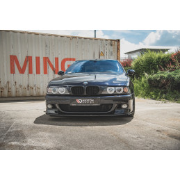 Maxton Design-Lames De Pare-Chocs Avant Latérales + Lame Du Pare-Chocs Avant BMW M5 / 5 M-Pack E39 