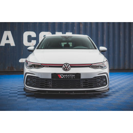 Maxton Design-Lame Du Pare-Chocs Avant V.1 Volkswagen Golf 8 GTI / R-Line 