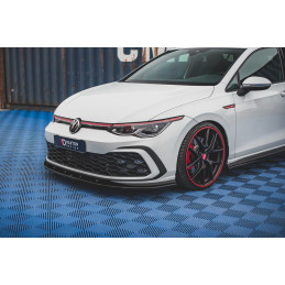 Maxton Design-Lame Du Pare-Chocs Avant V.1 Volkswagen Golf 8 GTI / R-Line 