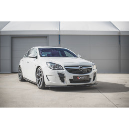 Maxton Design-Lame Du Pare-Chocs Avant V.1 Opel Insignia Mk. 1 OPC Facelift 