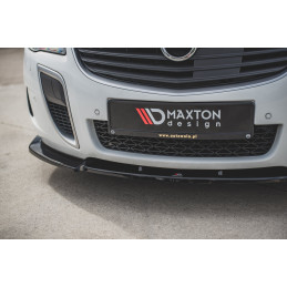 Maxton Design-Lame Du Pare-Chocs Avant V.1 Opel Insignia Mk. 1 OPC Facelift 