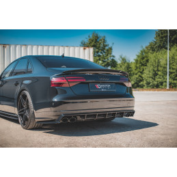 Maxton Design-Diffuseur Arrière Complet Audi S8 D4 Facelift 