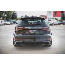 Maxton Design-Diffuseur Arrière Complet V.2 Audi RS3 8V Sportback Facelift 