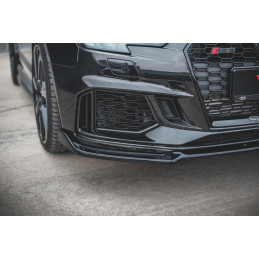 Maxton Design-Lame Du Pare-Chocs Avant V.3 Audi RS3 8V FL Sportback 