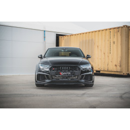Maxton Design-Lame Du Pare-Chocs Avant V.3 Audi RS3 8V FL Sportback 