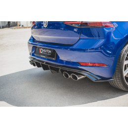 Maxton Design-Diffuseur Arrière Complet V.3 VW Golf 7 R Facelift 