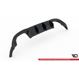 Maxton Design-Diffuseur Arrière Complet V.3 VW Golf 7 R Facelift 