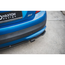 Maxton Design-Lames De Pare-Chocs Arrière Latérales Peugeot 207 Sport 