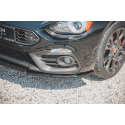 Maxton Design-Lame Du Pare-Chocs Avant Fiat 124 Spider Abarth 