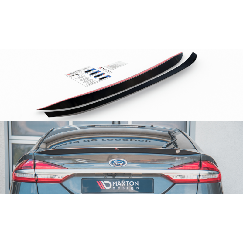 Maxton Design-Spoiler Cap Ford Mondeo Liftback Mk5 Facelift Maxton Design-Spoiler Cap Ford Mondeo Liftback Mk5 Facelift