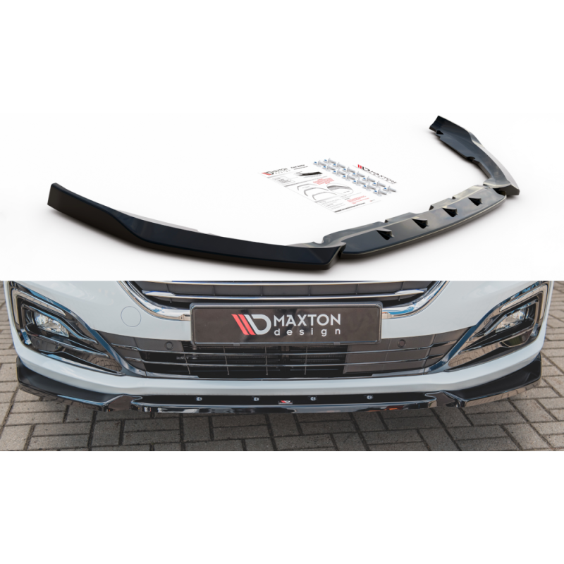 Maxton Design-Lame Du Pare-Chocs Avant Ford Mondeo Mk5 Facelift Maxton Design-Lame Du Pare-Chocs Avant Ford Mondeo Mk5 Facelift