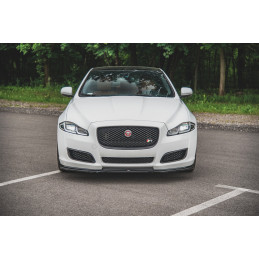 Maxton Design-Lame Du Pare-Chocs Avant Jaguar XJ X351 Facelift 