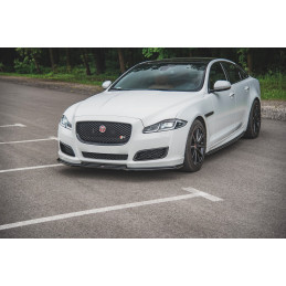 Maxton Design-Lame Du Pare-Chocs Avant Jaguar XJ X351 Facelift 