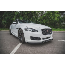 Maxton Design-Lame Du Pare-Chocs Avant Jaguar XJ X351 Facelift 