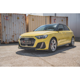 Maxton Design-Lame Du Pare-Chocs Avant V.3 Audi A1 S-Line GB 