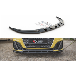 Maxton Design-Lame Du Pare-Chocs Avant V.1 Audi A1 S-Line GB 