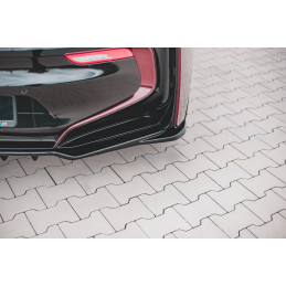 Maxton Design-Central Arriere Splitter (avec une barre verticale) BMW i8 