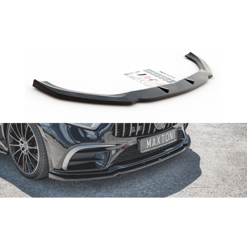 Maxton Design-Lame Du Pare-Chocs Avant V.2 Mercedes-Benz CLS AMG-Line / 53AMG C257 