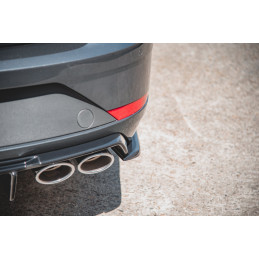 Maxton Design-Lames De Pare-Chocs Arrière Latérales V.2 Seat Leon Cupra Mk3 FL Sportstourer 
