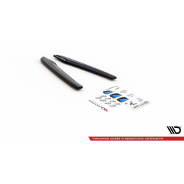 Maxton Design-Lames De Pare-Chocs Arrière Latérales V.2 Seat Leon Cupra Mk3 FL Sportstourer 