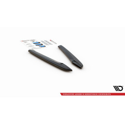 Maxton Design-Lames De Pare-Chocs Arrière Latérales V.2 Seat Leon Cupra Mk3 FL Sportstourer 