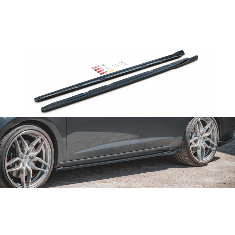 Maxton Design-Rajouts Des Bas De Caisse V.4 Seat Leon Cupra / FR Mk3 FL Maxton Design-Rajouts Des Bas De Caisse V.4 Seat Leon Cupra / FR Mk3 FL