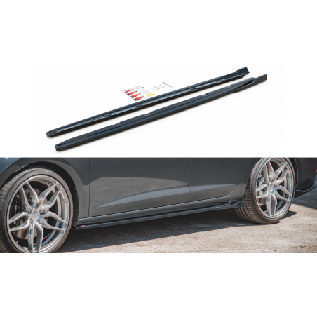 Maxton Design-Rajouts Des Bas De Caisse V.4 Seat Leon Cupra / FR Mk3 FL 