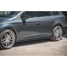 Maxton Design-Rajouts Des Bas De Caisse V.4 Seat Leon Cupra / FR Mk3 FL 