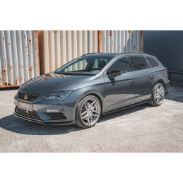Maxton Design-Rajouts Des Bas De Caisse V.4 Seat Leon Cupra / FR Mk3 FL 