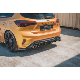 Maxton Design-Lames De Pare-Chocs Arrière Latérales V.3 Ford Focus ST Mk4 