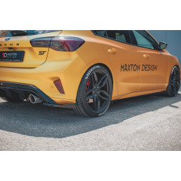 Maxton Design-Lames De Pare-Chocs Arrière Latérales V.3 Ford Focus ST Mk4 