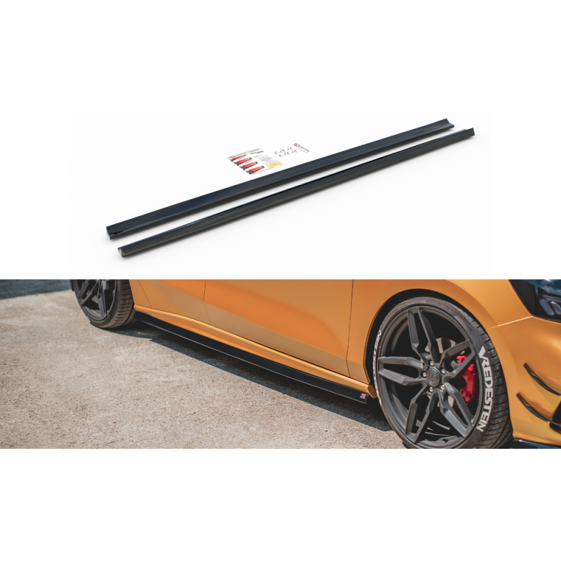 Maxton Design-Rajouts Des Bas De Caisse V.5 Ford Focus ST / ST-Line Mk4 Maxton Design-Rajouts Des Bas De Caisse V.5 Ford Focus ST / ST-Line Mk4
