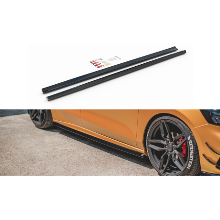 Maxton Design-Rajouts Des Bas De Caisse V.5 Ford Focus ST / ST-Line Mk4 