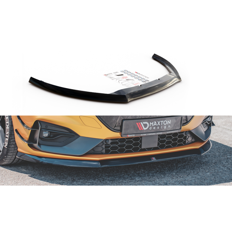 Maxton Design-Lame Du Pare-Chocs Avant V.8 Ford Focus ST / ST-Line Mk4 Maxton Design-Lame Du Pare-Chocs Avant V.8 Ford Focus ST / ST-Line Mk4