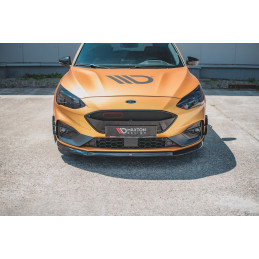 Maxton Design-Lame Du Pare-Chocs Avant V.8 Ford Focus ST / ST-Line Mk4 