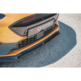 Maxton Design-Lame Du Pare-Chocs Avant V.8 Ford Focus ST / ST-Line Mk4 