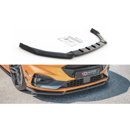 Maxton Design-Lame Du Pare-Chocs Avant V.7 Ford Focus ST / ST-Line Mk4 