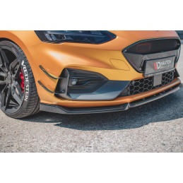 Maxton Design-Lame Du Pare-Chocs Avant V.7 Ford Focus ST / ST-Line Mk4 