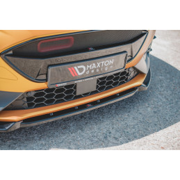 Maxton Design-Lame Du Pare-Chocs Avant V.7 Ford Focus ST / ST-Line Mk4 