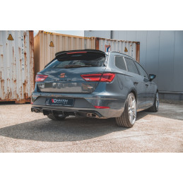Maxton Design-Diffuseur Arrière Complet V.2 Seat Leon Cupra ST Mk3 FL 