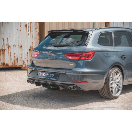 Maxton Design-Diffuseur Arrière Complet V.2 Seat Leon Cupra ST Mk3 FL 