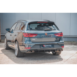 Maxton Design-Diffuseur Arrière Complet V.2 Seat Leon Cupra ST Mk3 FL 