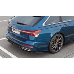 Maxton Design-Central Arriere Splitter Audi A6 S-Line Avant C8 