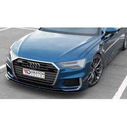 Maxton Design-Lame Du Pare-Chocs Avant V.2 Audi A6 S-Line / S6 C8 